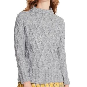 Steve Madden - Olive Cable Knit Sweater